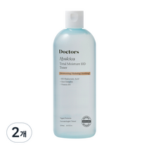 닥터스 히알시카 토탈 모이스처 10D 토너, 2개, 500ml
