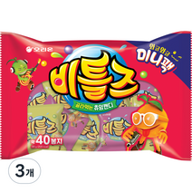 비틀즈 미니 츄잉캔디 40p, 598g, 3개