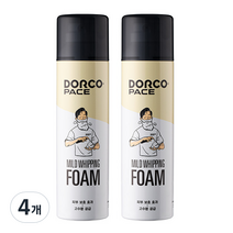 도루코 페이스 마일드 쉐이빙폼, 250ml, 4개