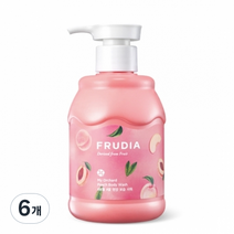 후르디아 마이 오차드 복숭아 너리싱 바디워시, 350ml, 6개