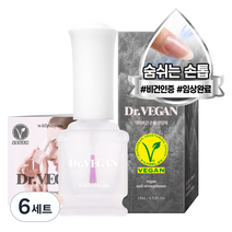 위드샨 닥터비건 손톱 영양 강화제 15ml + 미니 가이드, 6세트