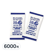 크린스틱 실리카겔 방습제, 0.5g, 6000개