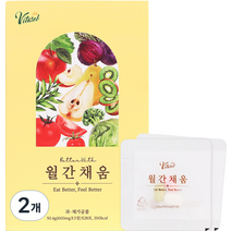 비타솔 월간채움 과일 야채 츄어블 영양제 28p, 50.4g, 2개