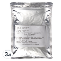 잔다리 생 콩가루, 3개, 500g
