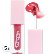 키핀터치 젤리 립 플럼퍼 틴트 3.5g, 파라다이스핑크, 5개