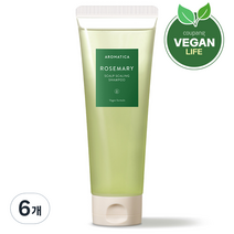아로마티카 로즈마리 스칼프 스케일링 샴푸, 180ml, 6개