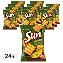 썬 태양의 맛 갈릭바게트맛, 80g, 24개