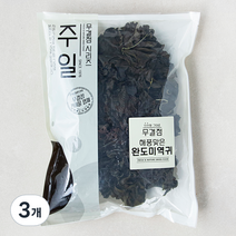 주일 무결점 해풍맞은 완도미역귀, 200g, 3개