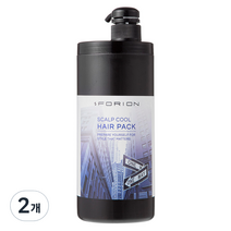 포리온 스칼프 쿨 헤어팩, 1000ml, 2개