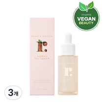 루츠레서피 당근 오일 세럼, 30ml, 3개