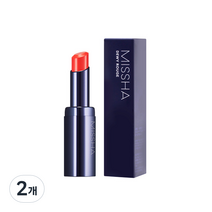 미샤 듀이 루즈 립스틱 3.3g, RD01 허니애플, 3.4g, 2개