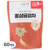 쌍계명차 청춘소나타 홍삼귤피차, 1.8g, 60개입