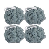 샤바스 탱글한 샤워볼 45g, 그레이, 4개