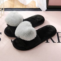 포근포근한 빅 러브 드래그 슬리퍼