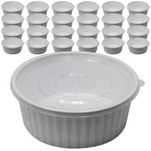 탕 용기 + 뚜껑 중 2700ml, 1개입, 25개