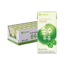 연세우유 순수두유, 24개, 190ml