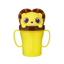 에디슨 프렌즈 흘림방지 빨대컵 3, 사자 하이언, 1개