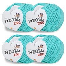 니뜨 아이돌킹 뜨개실 45g x 4p, 9 연하늘