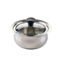 소댕 통3중 스테인리스 뚝배기, 16cm, 1개