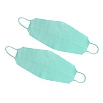 웨신 뱀부 손잡이 샤워타올 하드타입 2p, 블루, 1개