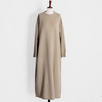 비나인 린츠 심플 니트 롱 원피스
