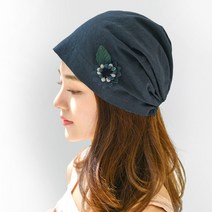웨스트무브 여성용 면 린넨 원플 비니