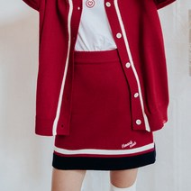 HEARTCLUB Coloration Knit Skirt