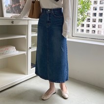 슈가펀 이바인 뒷트임 밴딩 스커트