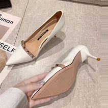 벨레페 여성용 델린트 찡 포인트 스틸레토힐