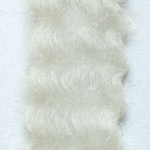 하마나카 양모니들펠트실 꼬불이 웨이브, 521 흰색, 1개