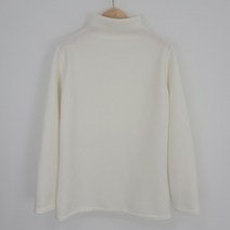 티탁 여성용 빅사이즈 데일리 터틀넥 이너용 포근 하프넥 폴라티