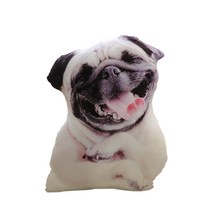 더플로우 진짜인 듯 진짜 아닌 진짜 같은 강아지 인형, 웃는퍼그