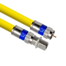 마하링크 고급형 RF 안테나 5C 연장 동축 케이블, MLZ-RAY150(옐로우)