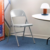 하우스레시피 듀코 접이식 의자, 라이트그레이