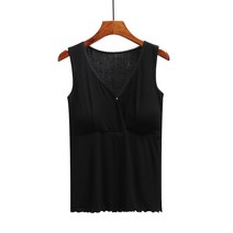 윗시 마미무 임산부 여름 캡내장 크로스 수유 나시