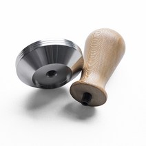 칼딘 크레마 우드 원목 핸들 커피 탬퍼 53mm, A. 칼딘 원목 핸들 커피 탬퍼 플라타너스, 1개
