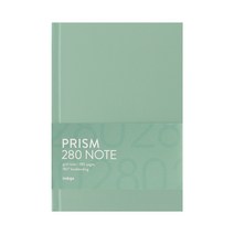 인디고 프리즘 280 모눈 양장노트 B6, 민트라떼, 1개