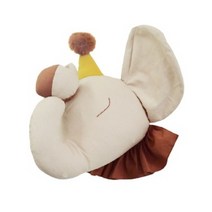 Dr리빙스토어 북유럽 인테리어 소품 홈카페 코끼리 봉제 인형 벽걸이 장식, 브라운