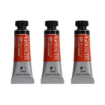 신한화구 전문가 과슈 3p 브릴리언트 오렌지 B, 15ml, 1색