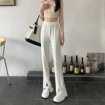 여성용 MA 캐주얼 롱 트임 팬츠