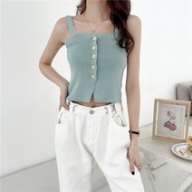 몬드스팟 여성용 크롭 뷔스티에 조끼 MO252