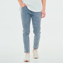 빅사이즈클럽 SAA 인밴딩 워싱 진팬츠