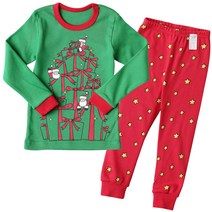 퓨코 아동용 선물찾기 20수 크리스마스 내의 상하세트