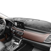엑스핏 퍼펙트 슬림 벨벳 대쉬보드커버, 현대 제네시스 G70 (2020년 10월), 블랙
