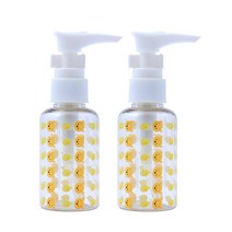 디즈니 펌프 용기 50ml, 옐로우, 2개