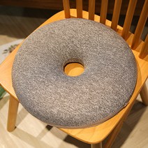 미라클매직 바른 자세를 위한 회음부 도넛 방석, 그레이