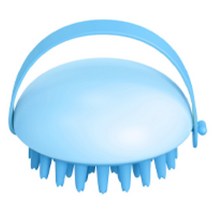 로위드 반려동물 목욕 마사지 죽은털 제거 브러쉬 234 x 78 x 45.5 mm, 블루, 1개