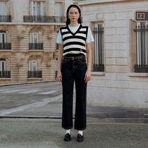 로라로라 STRAIGHT DENIM PANTS