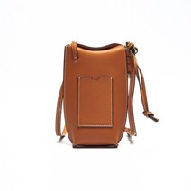 헤븐제이 가죽 미니 클로스백