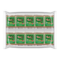 소문난삼부자 소문난오부자 파래 도시락김, 5g, 20개